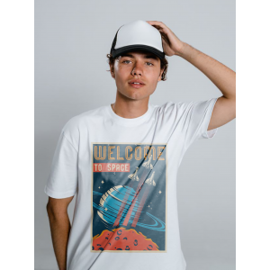 Tricou Bun venit în spațiu